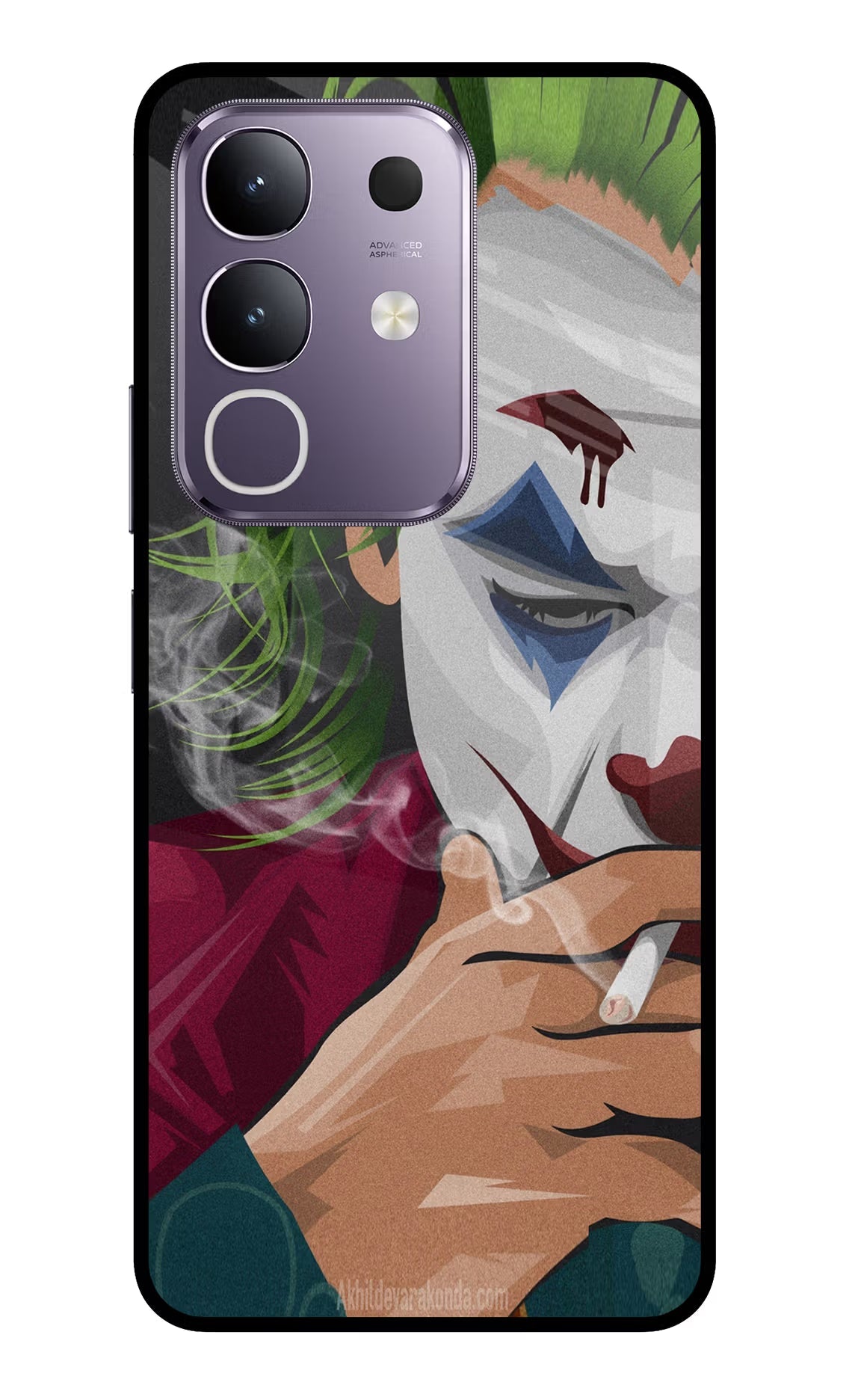 Joker Smoking Vivo T4x 5G Glass Case