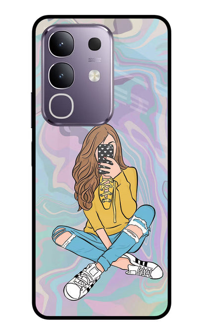 Selfie Girl Vivo T4x 5G Back Cover