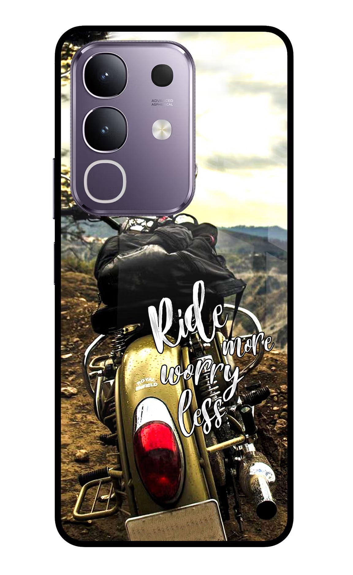 Ride More Worry Less Vivo T4x 5G Back Cover
