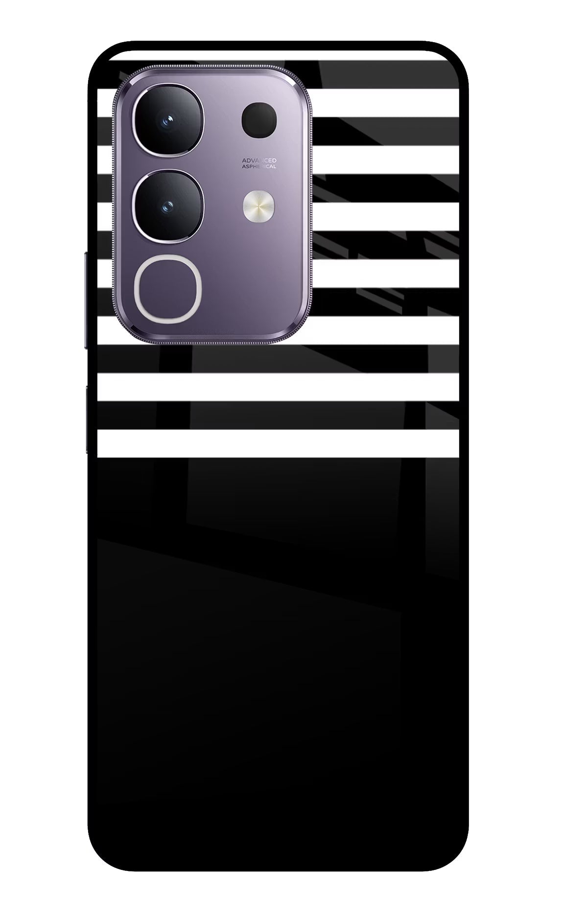Black and White Print Vivo T4x 5G Back Cover