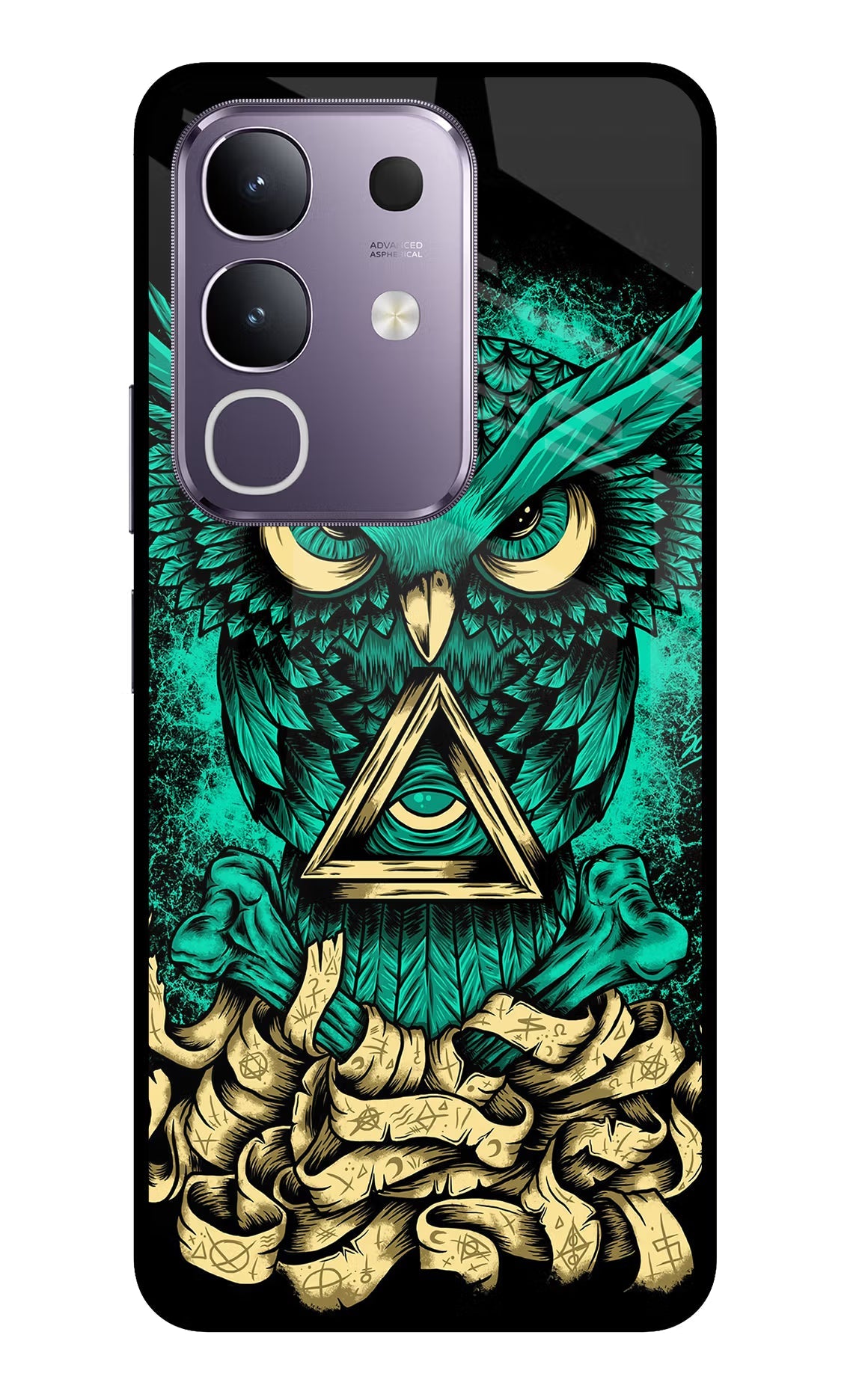 Green Owl Vivo T4x 5G Back Cover