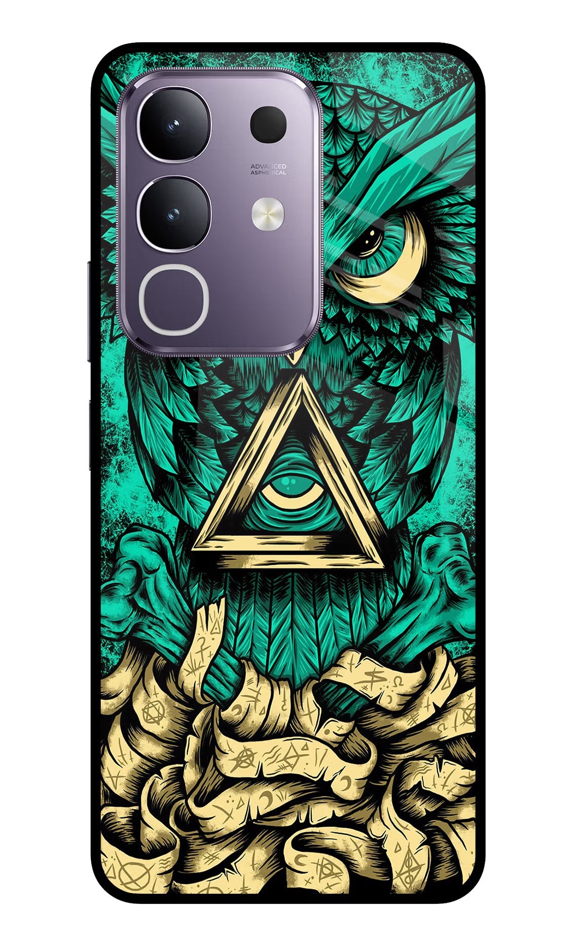 Green Owl Vivo T4x 5G Back Cover