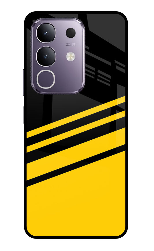 Yellow Shades Vivo T4x 5G Glass Case