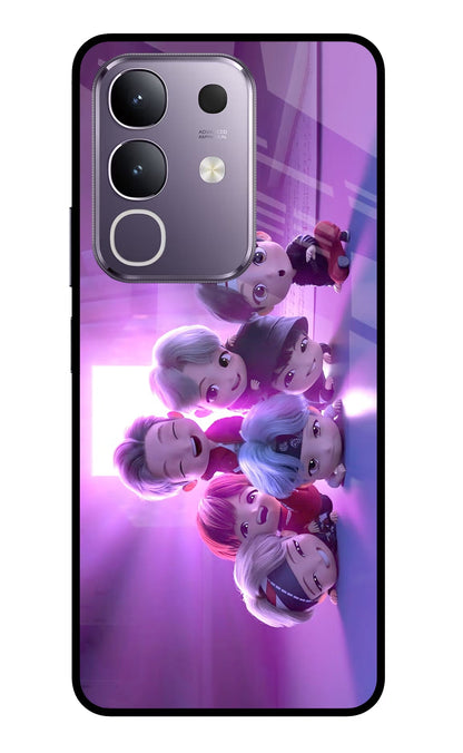 BTS Chibi Vivo T4x 5G Back Cover