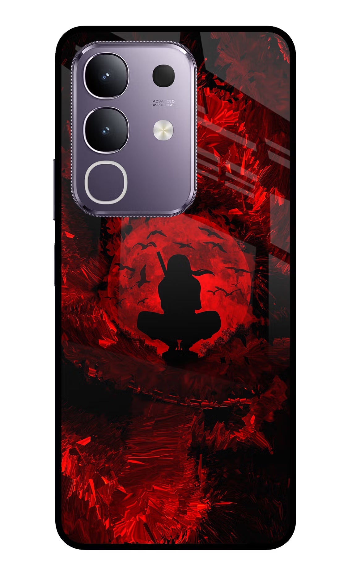 Itachi Uchiha Vivo T4x 5G Glass Case