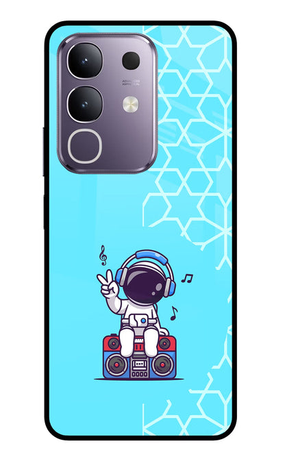 Cute Astronaut Chilling Vivo T4x 5G Back Cover