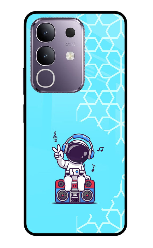 Cute Astronaut Chilling Vivo T4x 5G Back Cover