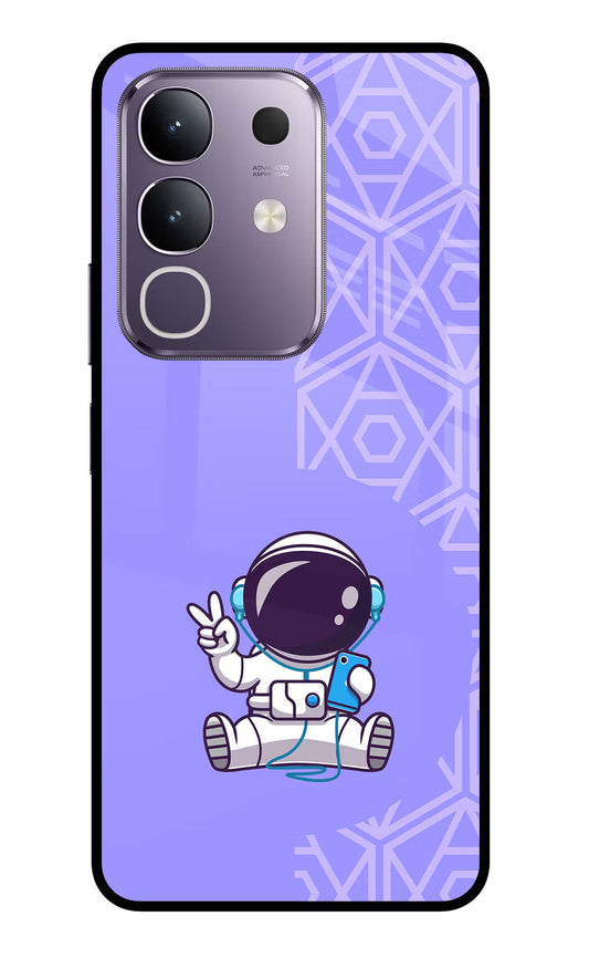 Cute Astronaut Chilling Vivo T4x 5G Back Cover