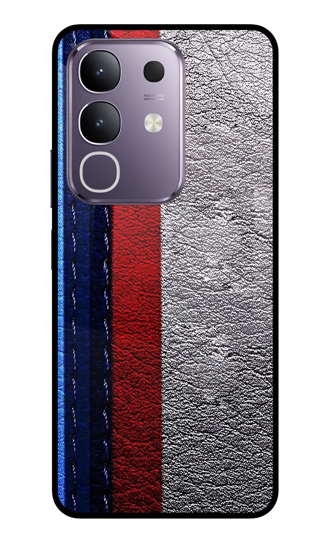 BMW Stripes Vivo T4x 5G Glass Case