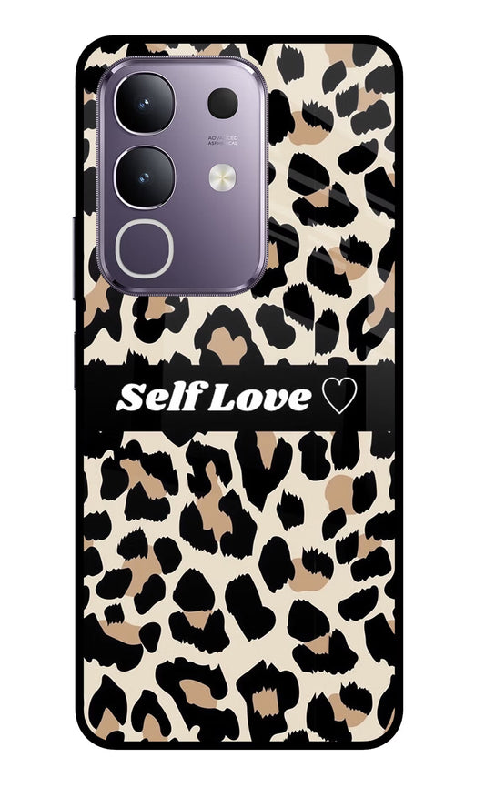 Leopard Print Self Love Vivo T4x 5G Back Cover
