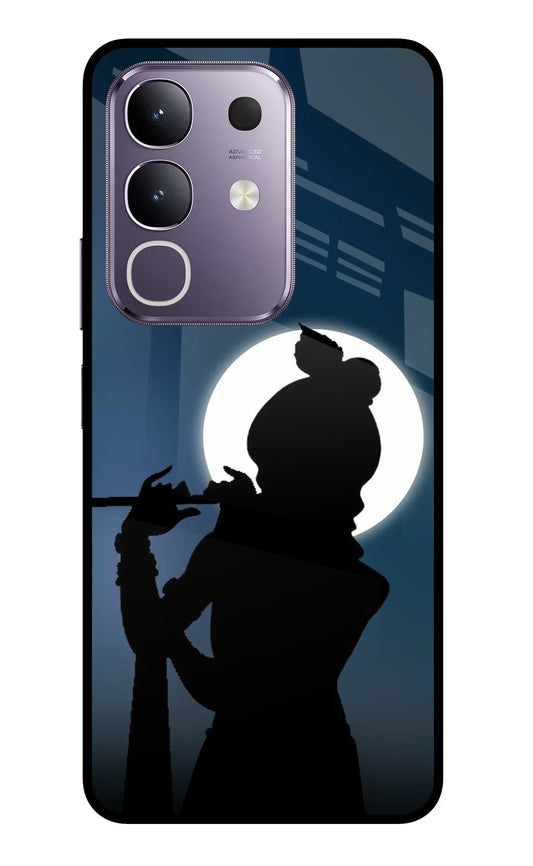 Shri Krishna Silhouette Vivo T4x 5G Glass Case