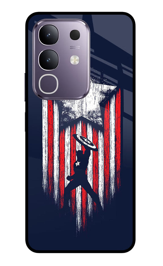 Captain America Marvel Art Vivo T4x 5G Back Cover