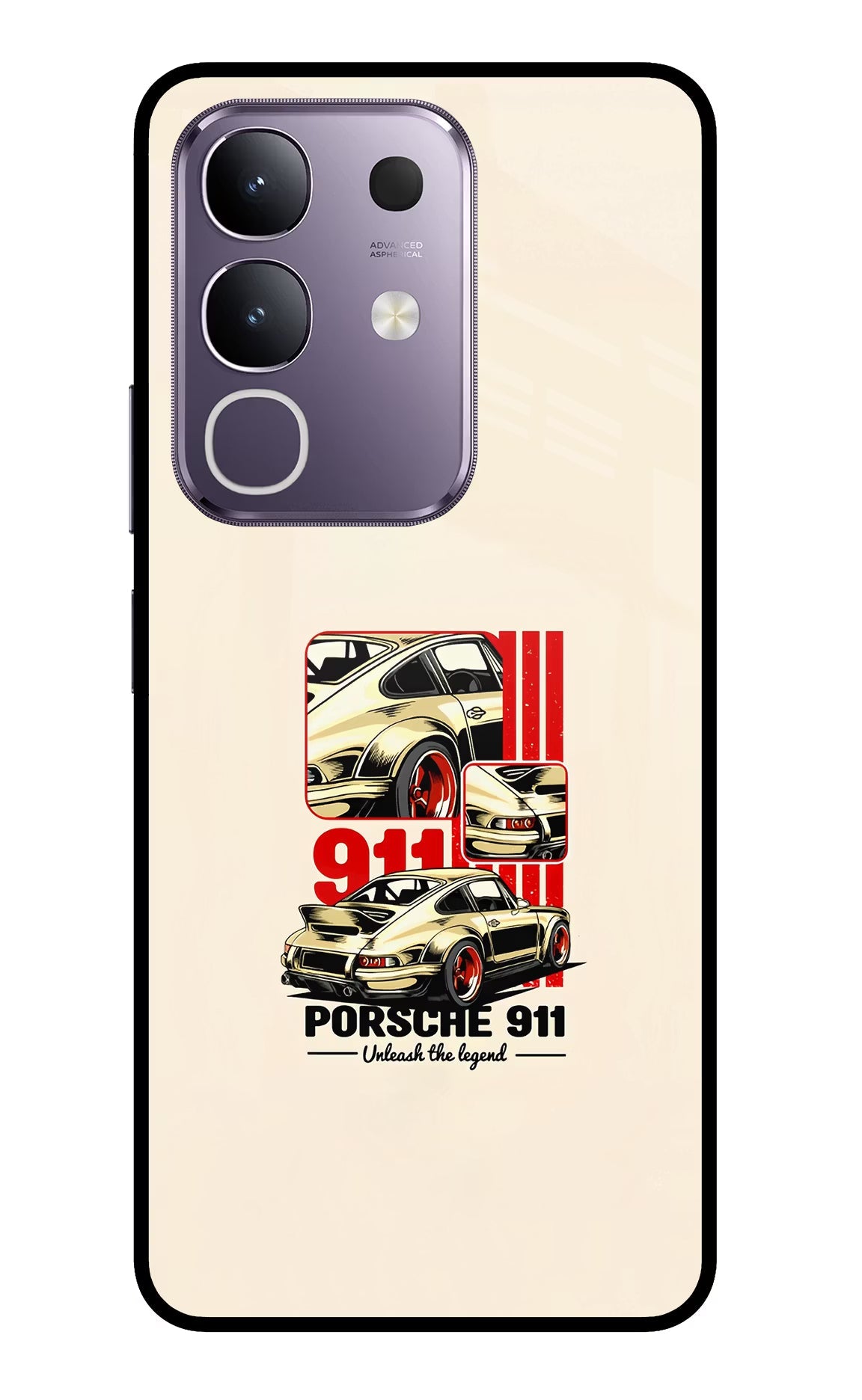Classic Porsche 911 Vivo T4x 5G Back Cover