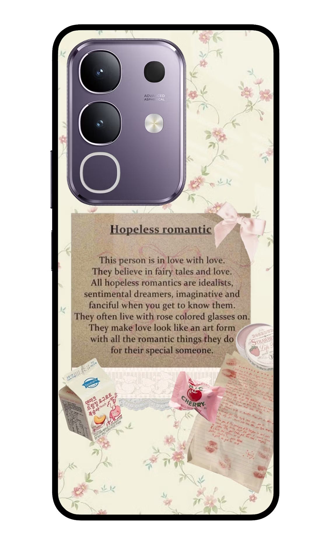 Hopeless Romantic Vivo T4x 5G Back Cover