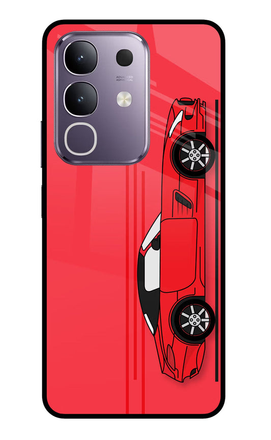 Red Velocity Vivo T4x 5G Back Cover