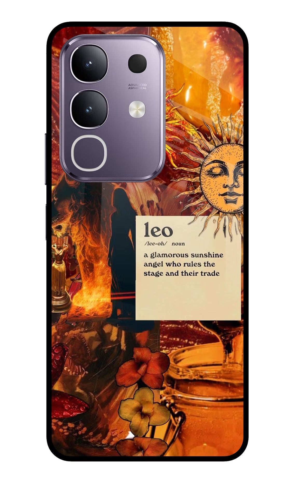 Leo Zodiac Vivo T4x 5G Back Cover