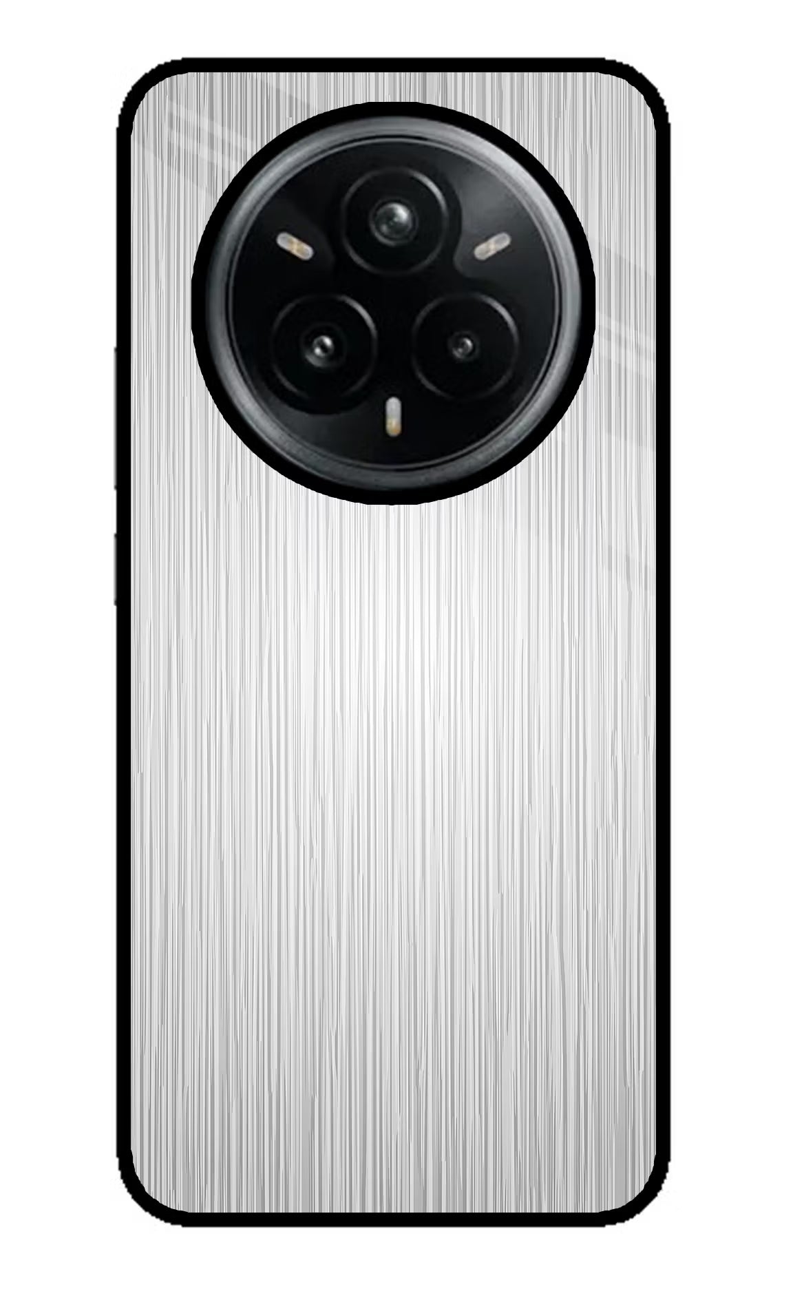 Wooden Grey Texture Realme 14 Pro Plus 5G Glass Case