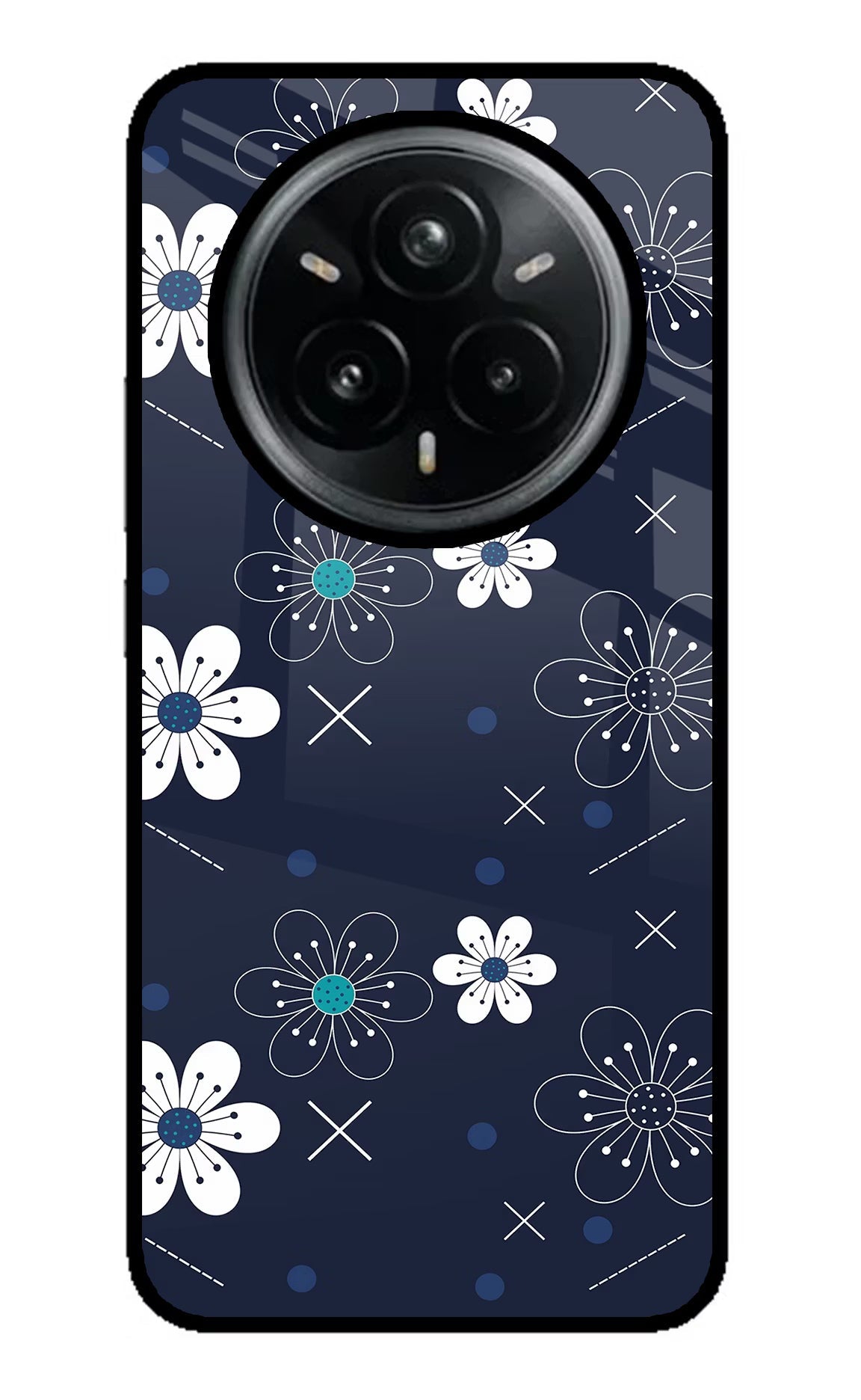 Flowers Realme 14 Pro Plus 5G Back Cover