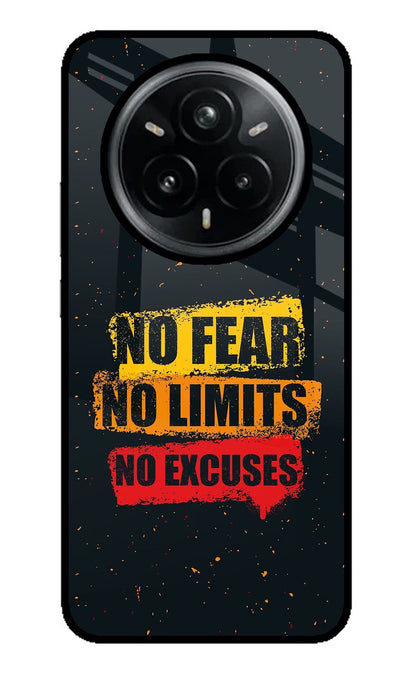 No Fear No Limits No Excuse Realme 14 Pro Plus 5G Back Cover
