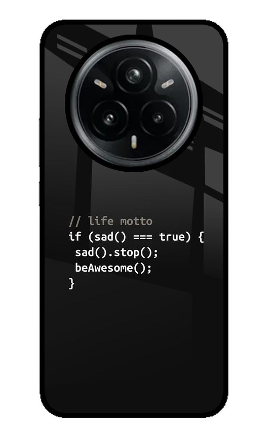 Life Motto Code Realme 14 Pro Plus 5G Back Cover