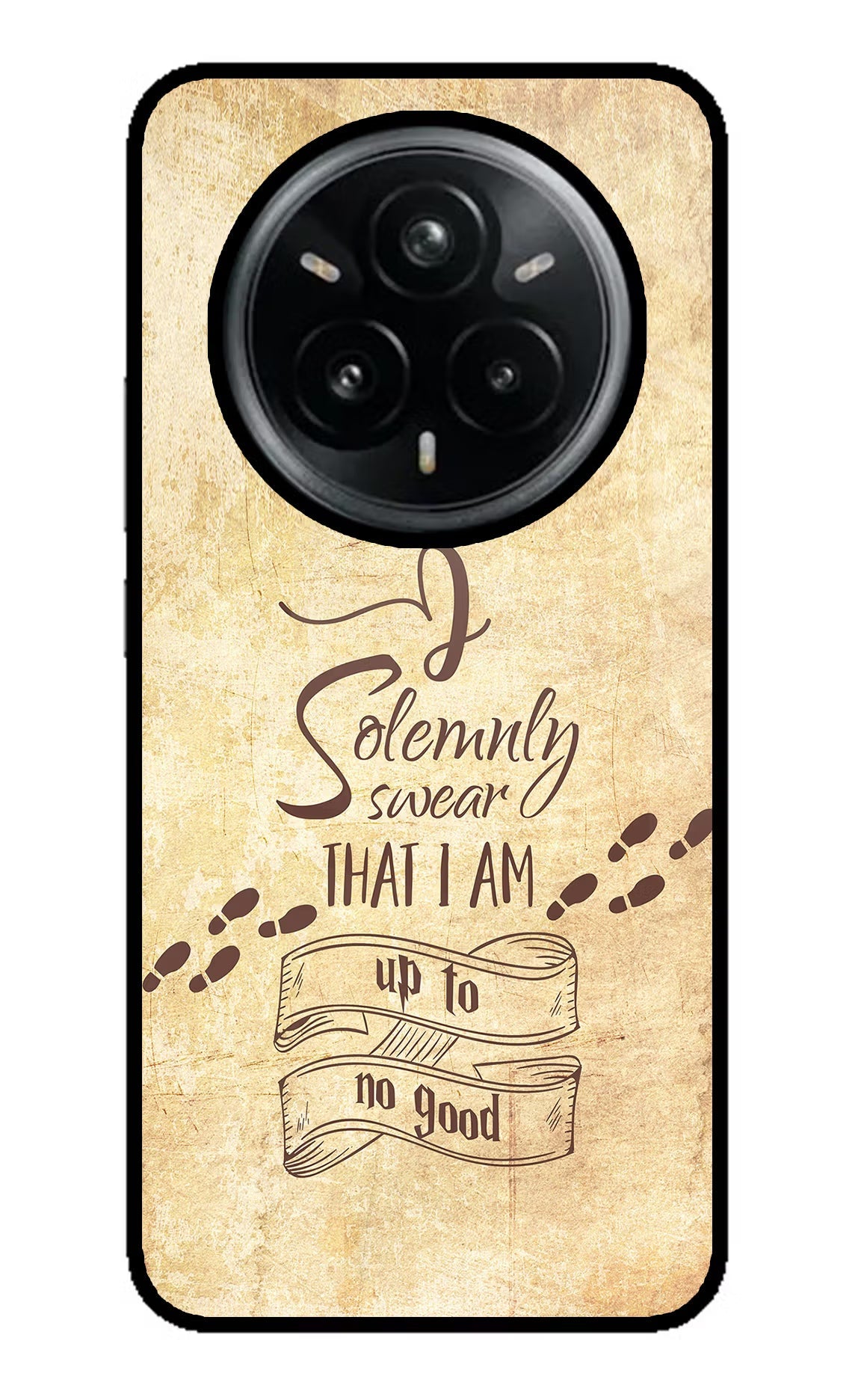 I Solemnly swear that i up to no good Realme 14 Pro Plus 5G Glass Case