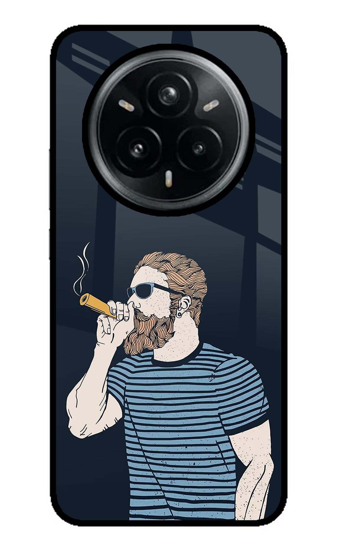 Smoking Realme 14 Pro Plus 5G Glass Case