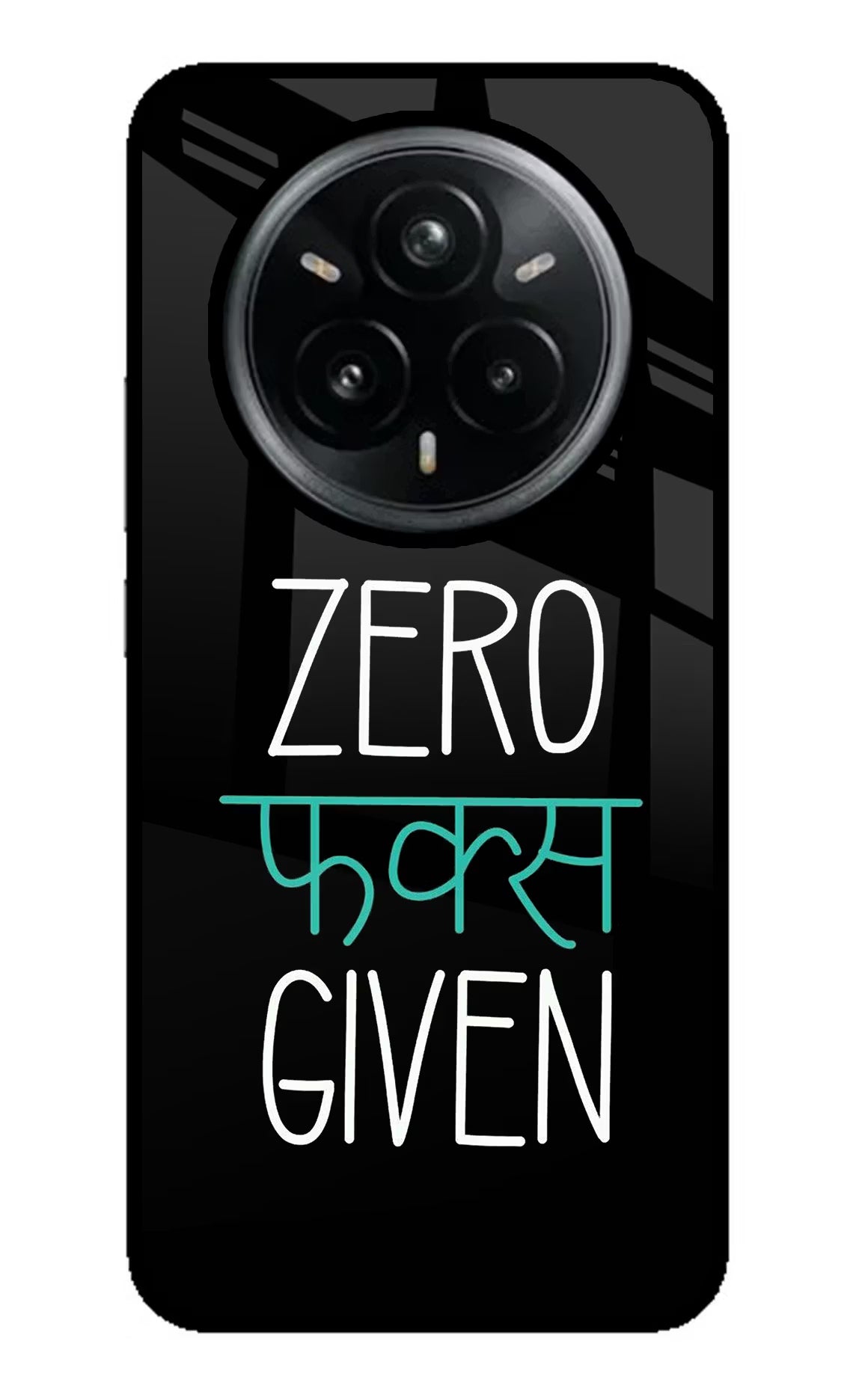 Zero Fucks Given Realme 14 Pro Plus 5G Back Cover
