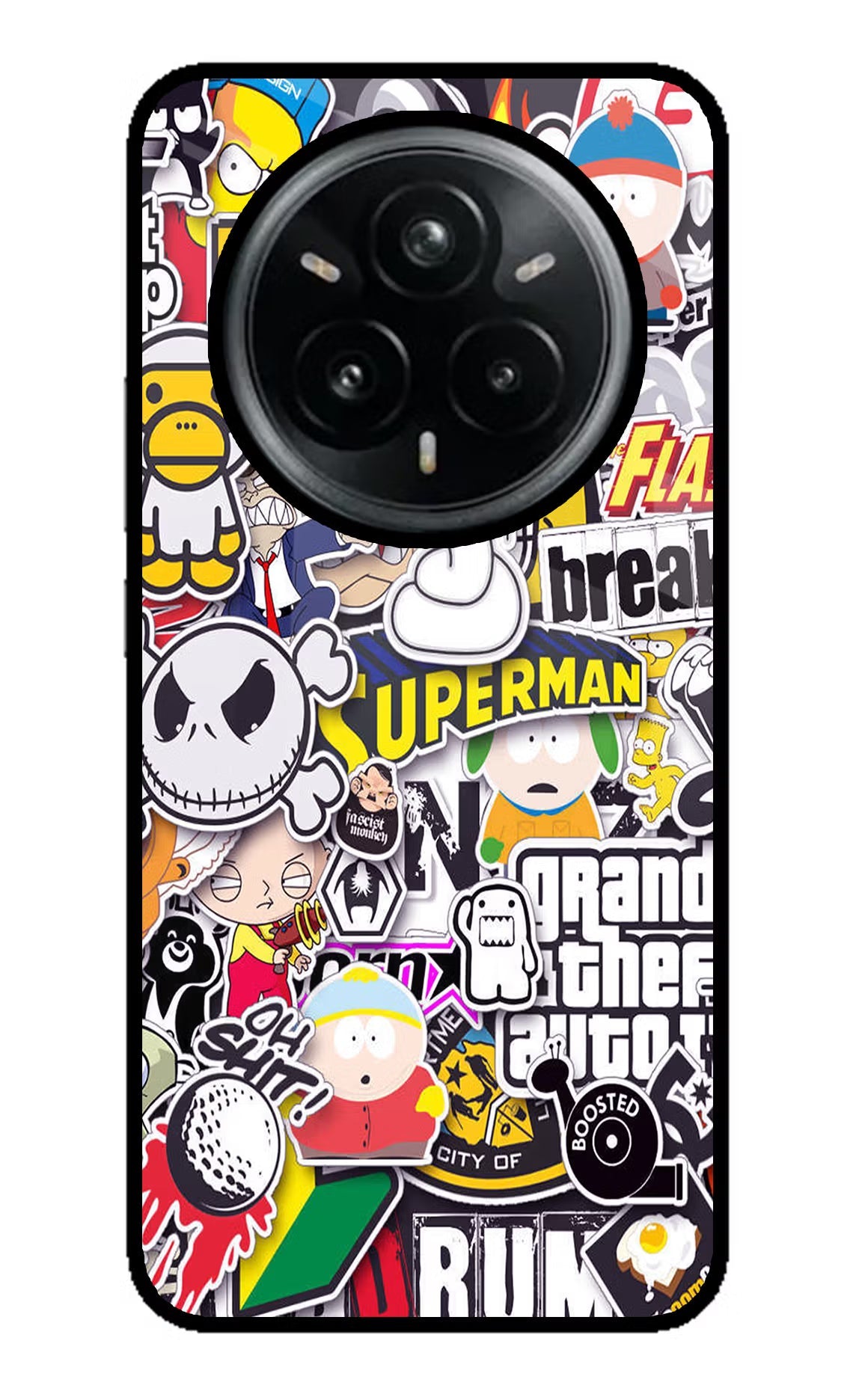 Sticker Bomb Realme 14 Pro Plus 5G Back Cover
