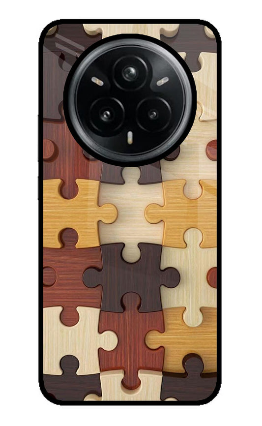 Wooden Puzzle Realme 14 Pro Plus 5G Back Cover