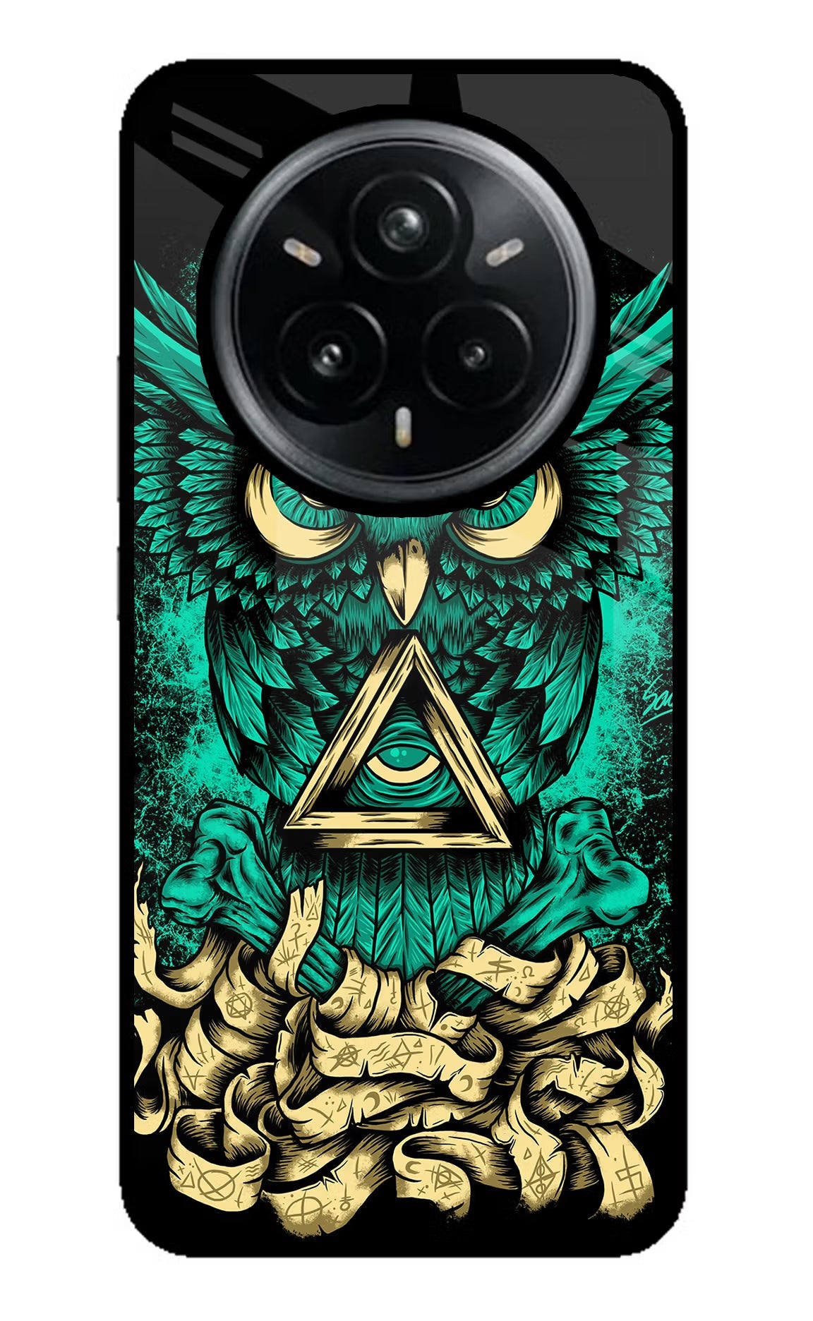 Green Owl Realme 14 Pro Plus 5G Back Cover