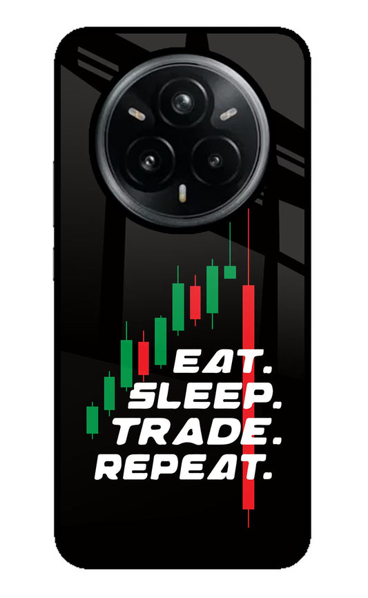 Eat Sleep Trade Repeat Realme 14 Pro Plus 5G Back Cover