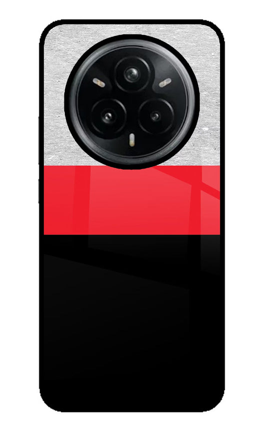 Tri Color Pattern Realme 14 Pro Plus 5G Back Cover