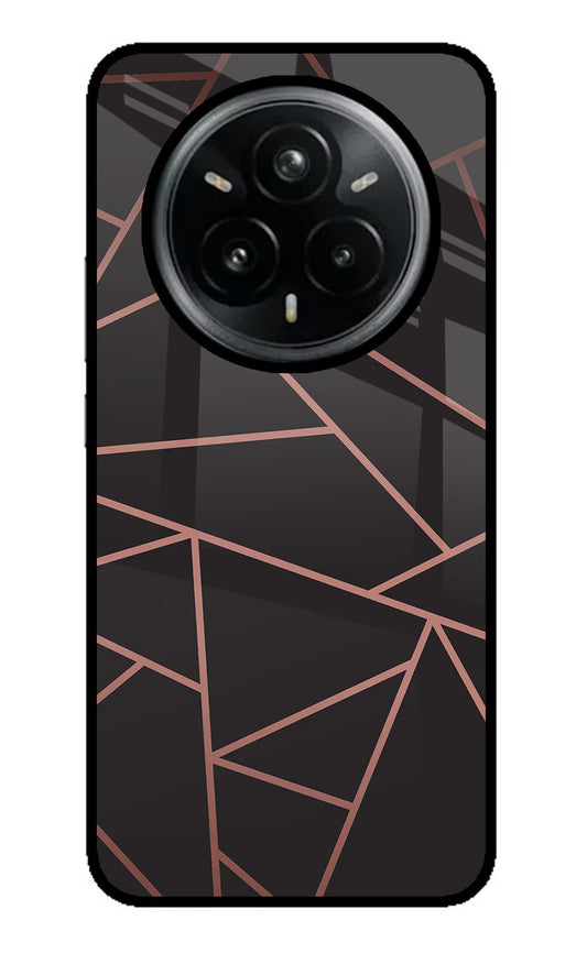 Geometric Pattern Realme 14 Pro Plus 5G Glass Case