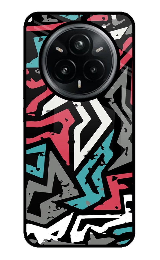 Geometric Graffiti Realme 14 Pro Plus 5G Back Cover