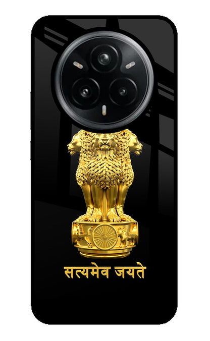 Satyamev Jayate Golden Realme 14 Pro Plus 5G Back Cover