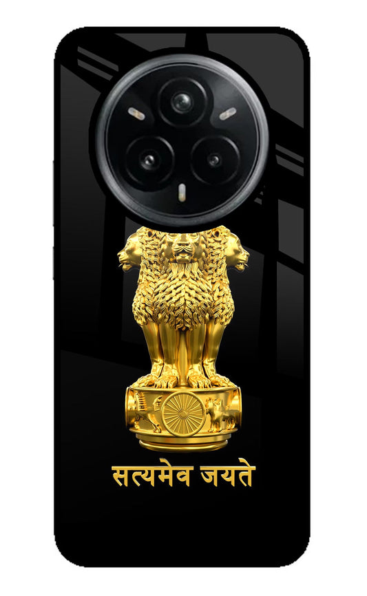 Satyamev Jayate Golden Realme 14 Pro Plus 5G Back Cover