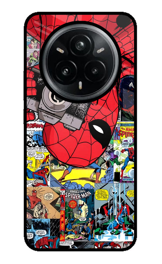 Spider Man Realme 14 Pro Plus 5G Glass Case