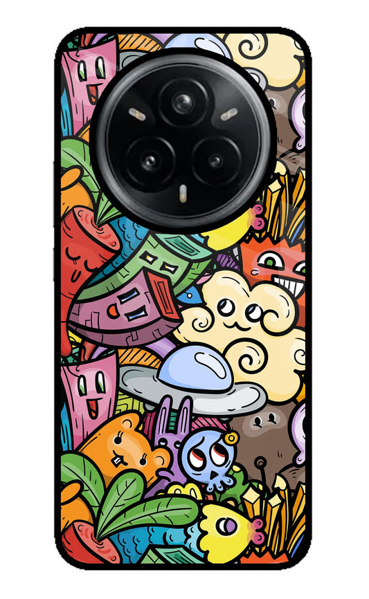 Veggie Doodle Realme 14 Pro Plus 5G Back Cover