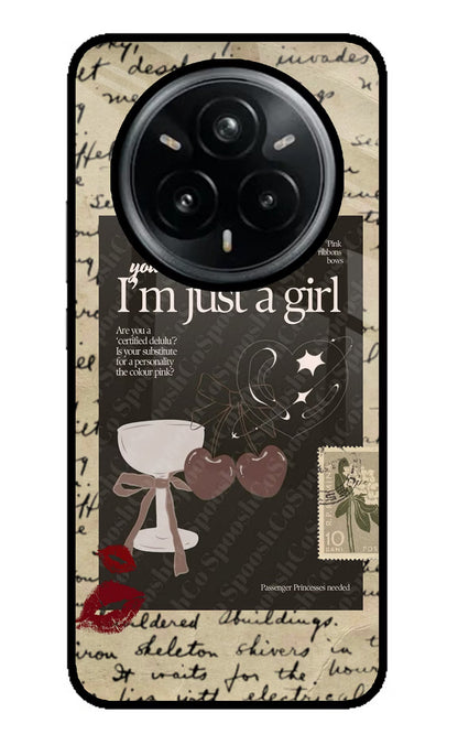 I am just a girl Realme 14 Pro Plus 5G Back Cover