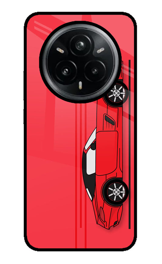 Red Velocity Realme 14 Pro Plus 5G Back Cover