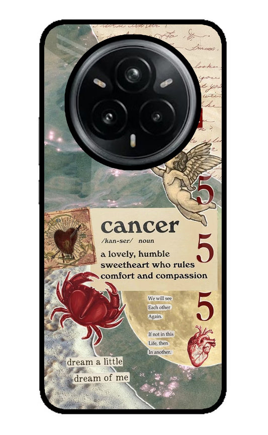 Cancer Zodiac Realme 14 Pro Plus 5G Glass Case