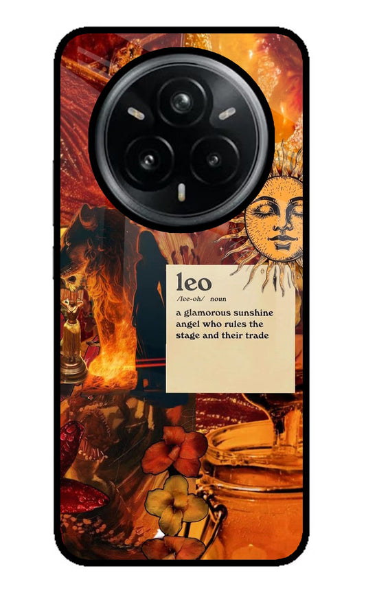Leo Zodiac Realme 14 Pro Plus 5G Glass Case