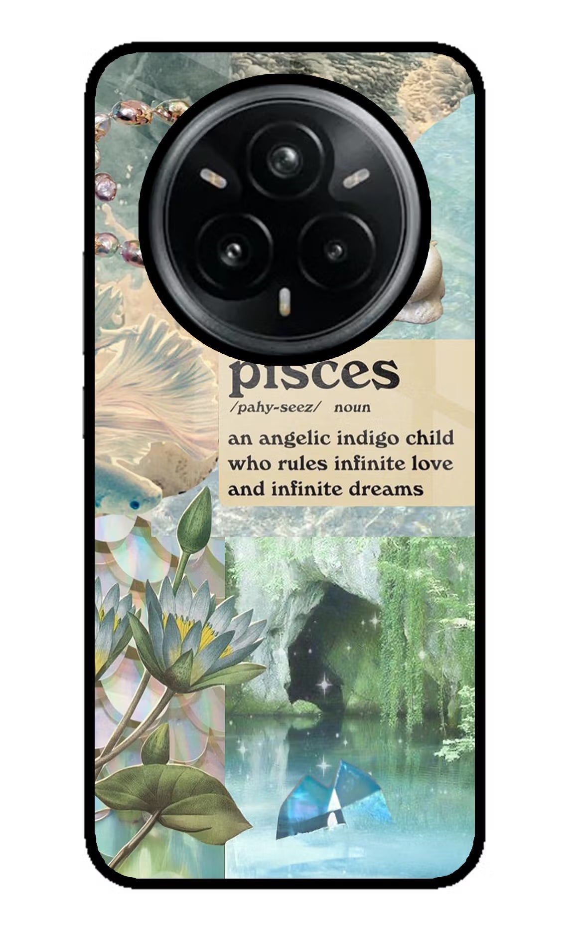 Pisces Zodiac Realme 14 Pro Plus 5G Glass Case