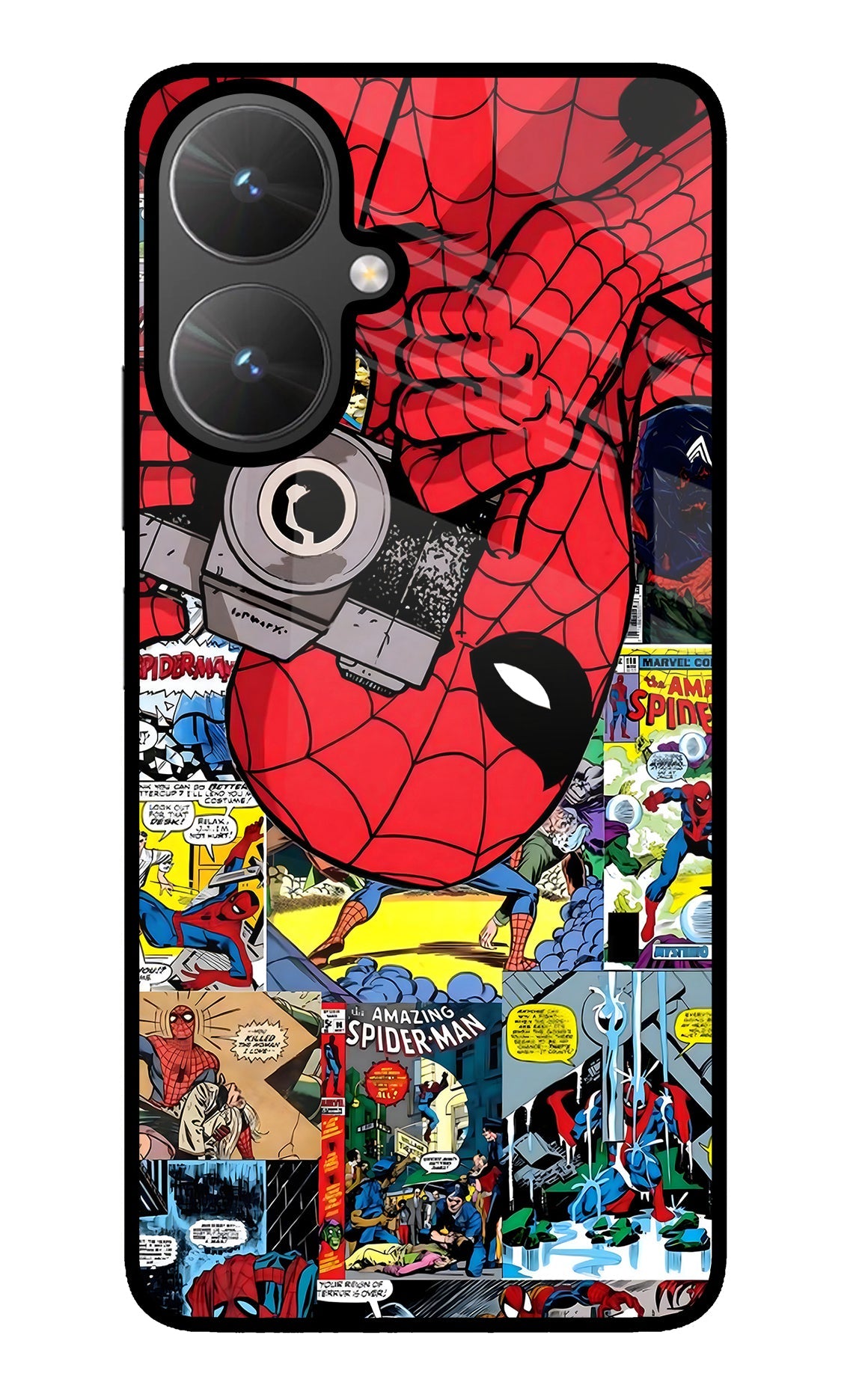 Spider Man Poco M6 5G Back Cover