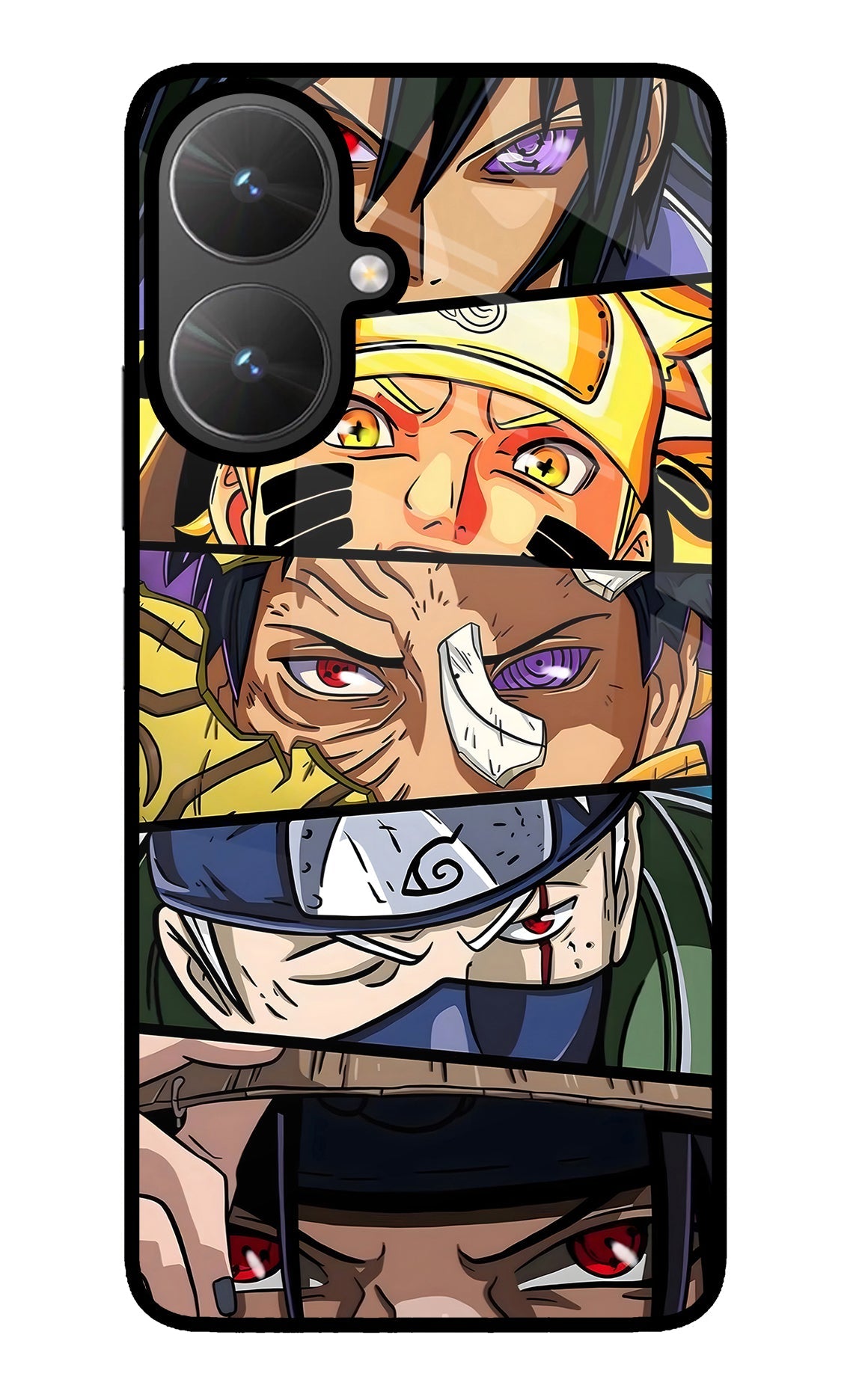 Naruto Character Poco M6 5G Back Cover