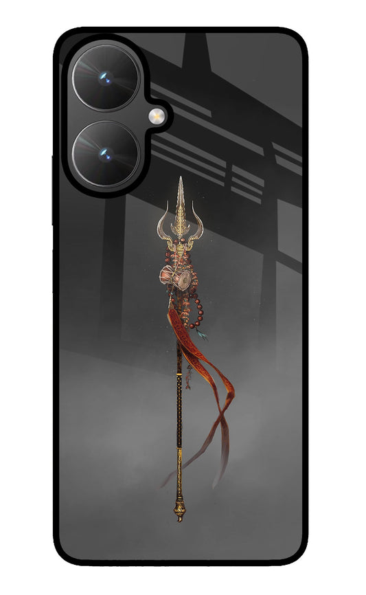 Shiv Trishul Poco M6 5G Glass Case