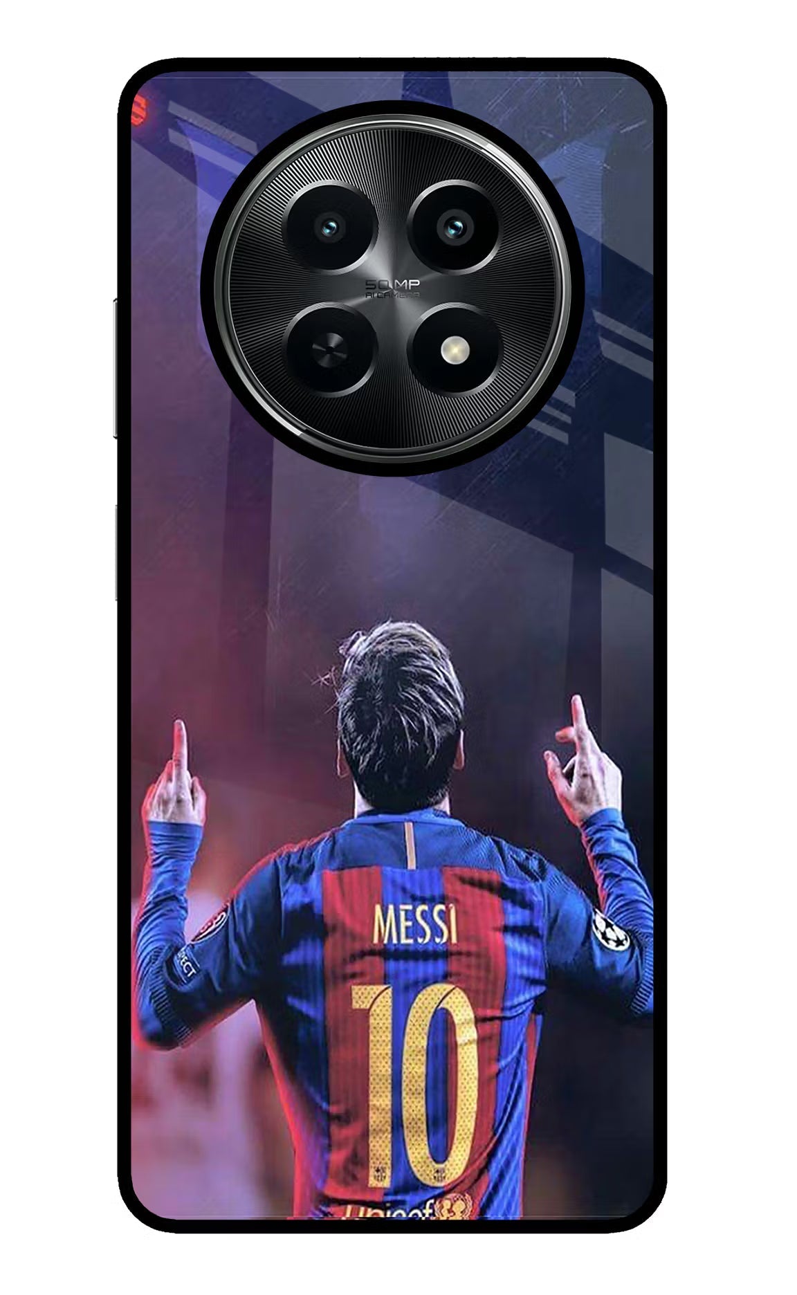 Messi Realme C65 5G Glass Case