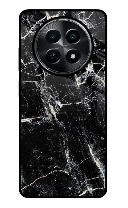 Black Marble Texture Realme C65 5G Back Cover