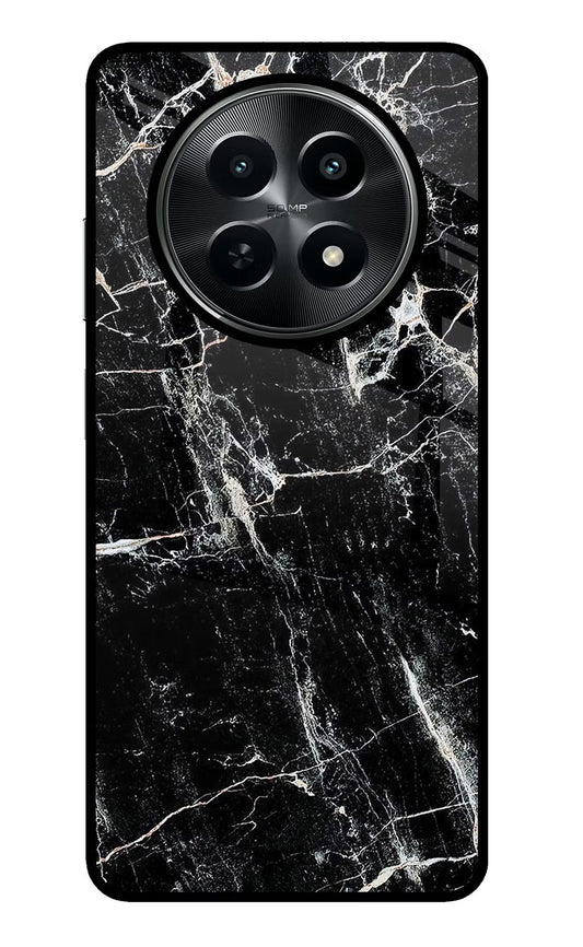 Black Marble Texture Realme C65 5G Back Cover