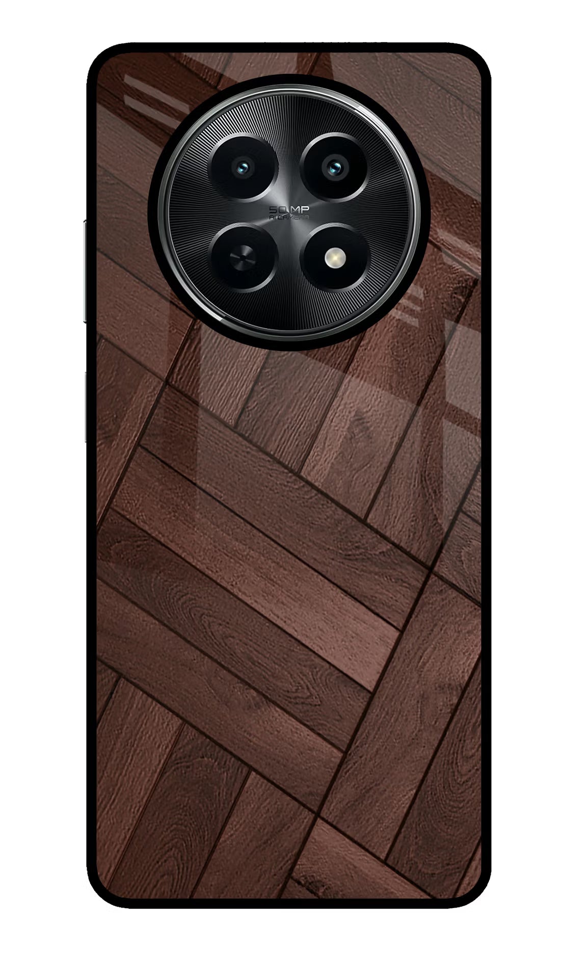 Wooden Texture Design Realme C65 5G Back Cover